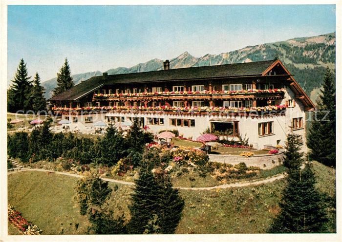 Sonthofen Oberallgaeu Berghotel Allgaeuer Berghof mit Alpe Eck