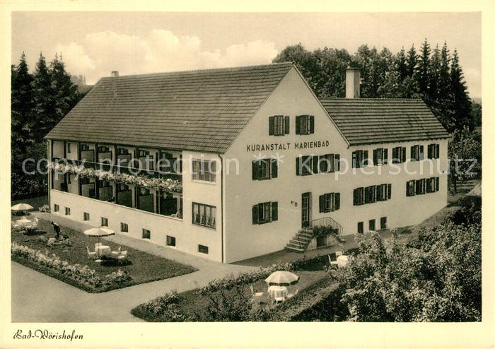 Bad Woerishofen Kuranstalt Marienbad