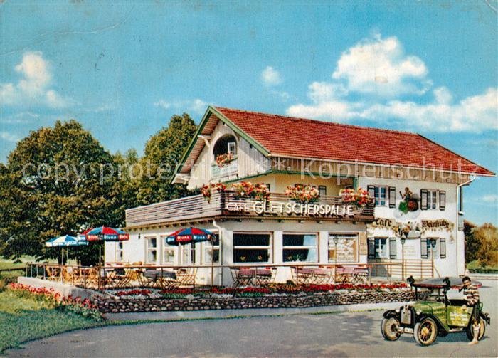 Pfronten Ostallgaeu Bayern Cafe und Weinstube Gletscherspalte