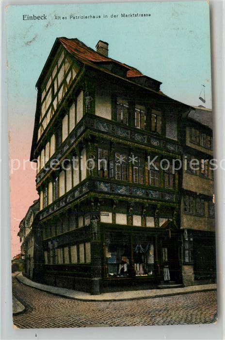 Einbeck Niedersachsen Altes Patrizierhaus in der Marktstrasse