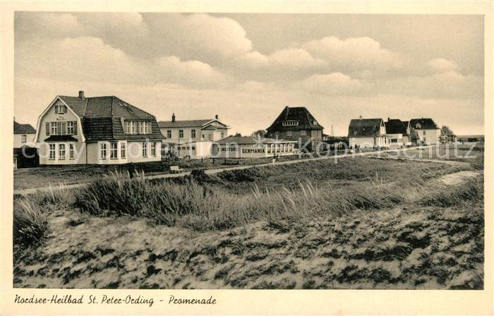 Peter-Ording St Promenade Conditorei Germania