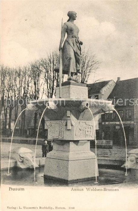 Husum Butjadingen Asmus Woldsen Brunnen