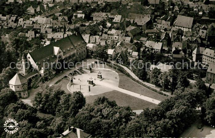 GOSLAR Harz Niedersachsen Fliegeraufnahme Kaiserpfalz
