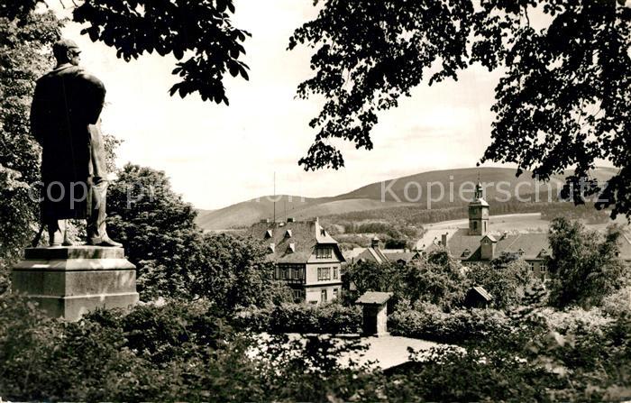 GOSLAR Harz Niedersachsen Panorama vom Bismarck Denkmal