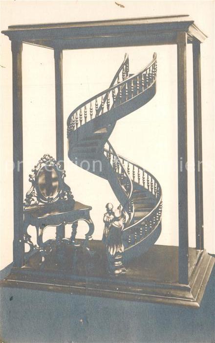 GOSLAR Harz Niedersachsen Freitragende Treppe Bildhauer Wecken