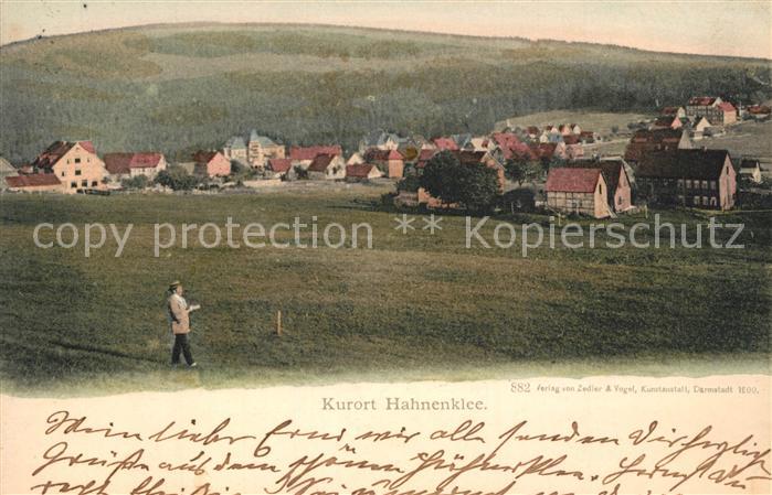 Hahnenklee-Bockswiese Harz Panorama