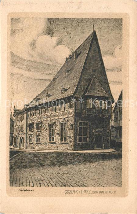 GOSLAR Harz Niedersachsen Brusttuch