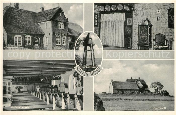 Hallig Hooge Kirchwart Koenigspesel