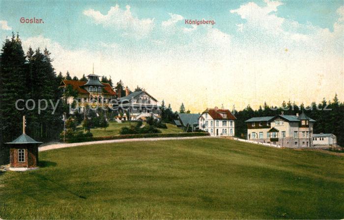 GOSLAR Harz Niedersachsen Koenigsberg