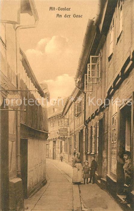 Alt Goslar Gose Gassenaufnahme Kinder