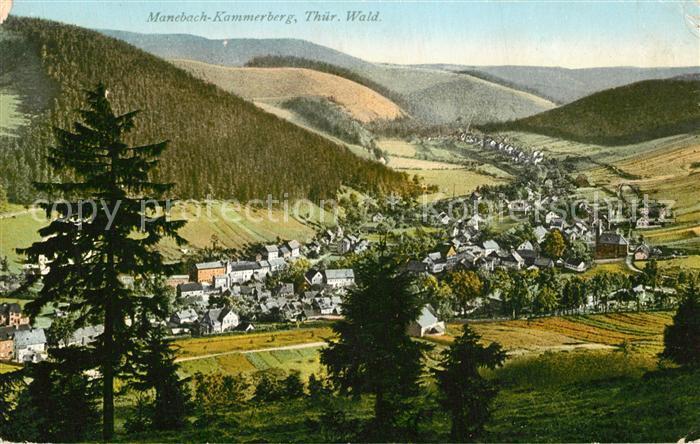 Manebach Kammersberg Panorama