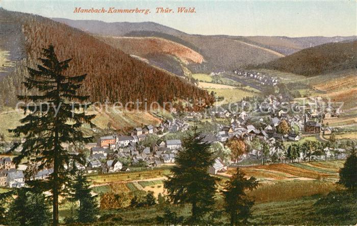 Manebach Kamersberg Panorama