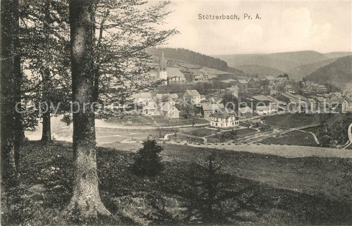 Stuetzerbach Panorama mit Kirche