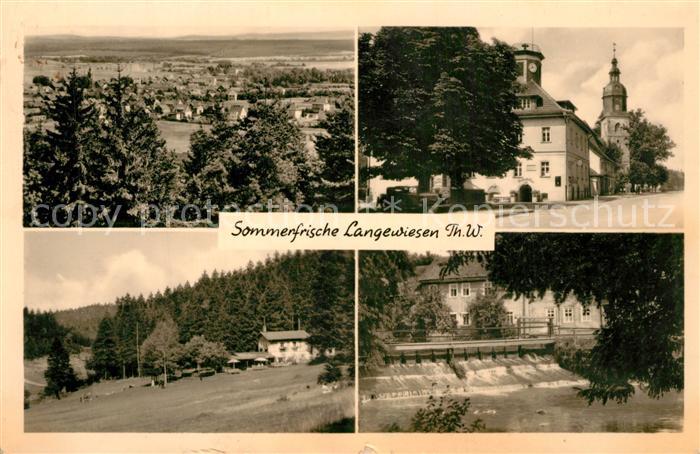 Langewiesen Kirche Wehr Panorama