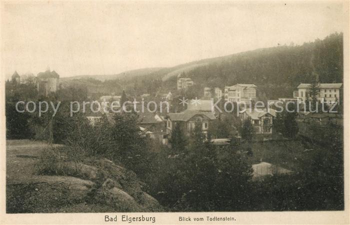 Elgersburg Panorama vom Todtenstein