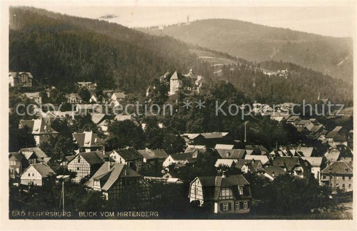 Elgersburg Panorama vom Hirtenberg