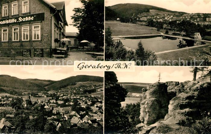 Geraberg Gasthaus Hasse Felsen Panorama