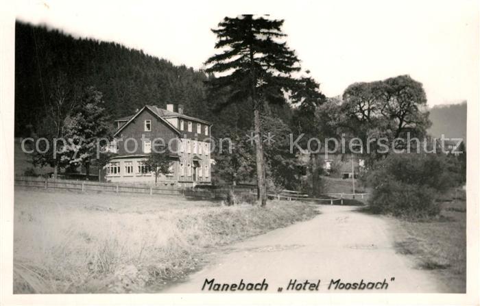 Manebach Hotel Moosbach