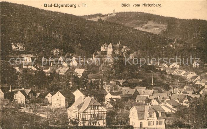 Elgersburg Panorama vom Hirtenberg