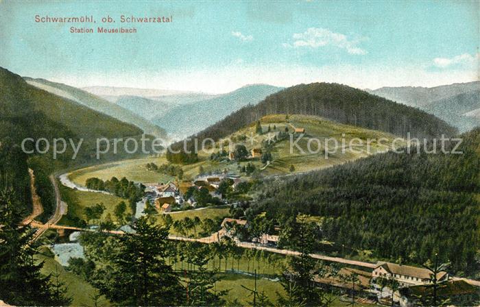 Meuselbach-Schwarzmuehle Schwarzmuehl Station