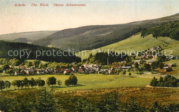 Scheibe-Alsbach Schwarzatal Panorama