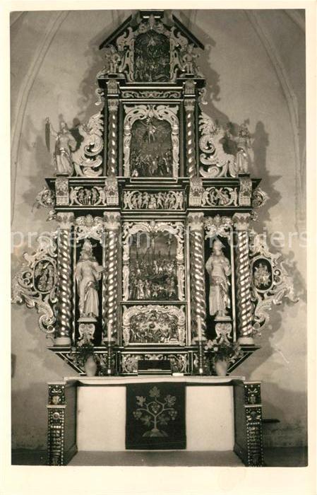 Luedingworth Altar Jacobi Kirche