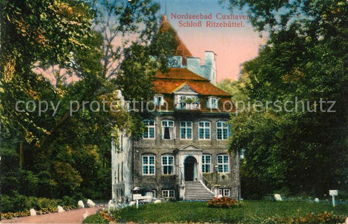 Cuxhaven Nordseebad Schloss Ritzebuettel
