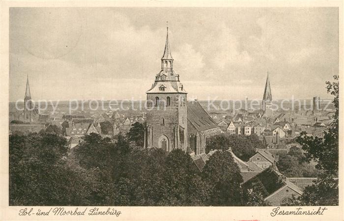 LueNEBURG  CITY Panorama Kirche