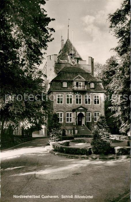Cuxhaven Nordseebad Schloss Ritzebuettel