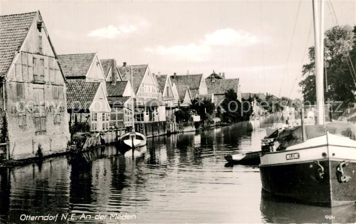 Otterndorf Niederelbe Meden Lastkahn