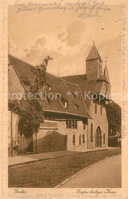 GOSLAR Harz Niedersachsen Grosses heiliges Kreuz