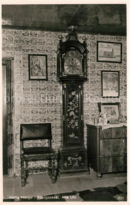 Hallig Hooge Koenigspesel Alte Uhr