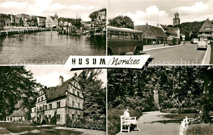 Husum Nordfriesland Hafen Park Kirche