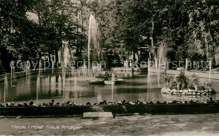 Heide Holstein Neue Anlagen Fontainen