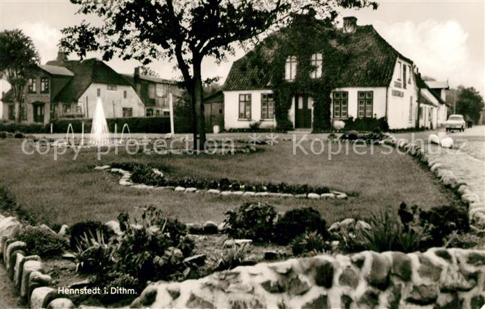 Hennstedt Dithmarschen Parkanlage