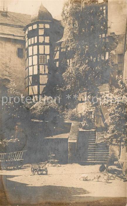 Leutenberg Thueringen Friedensburg Burghof