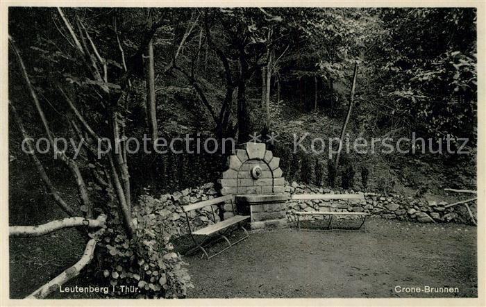 Leutenberg Thueringen Crone Brunnen