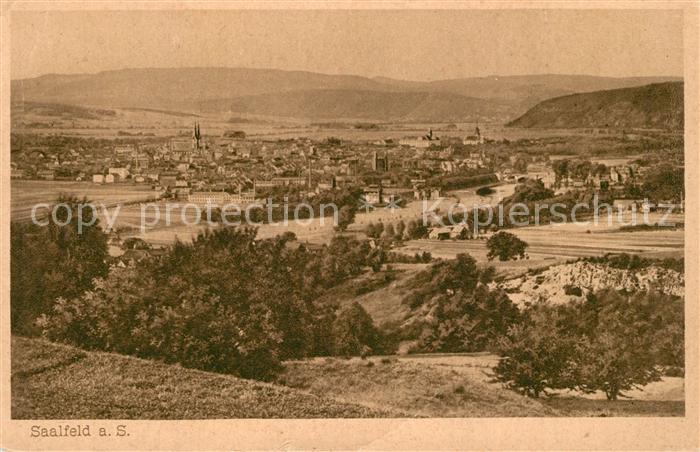 Saalfeld Saale Panorama