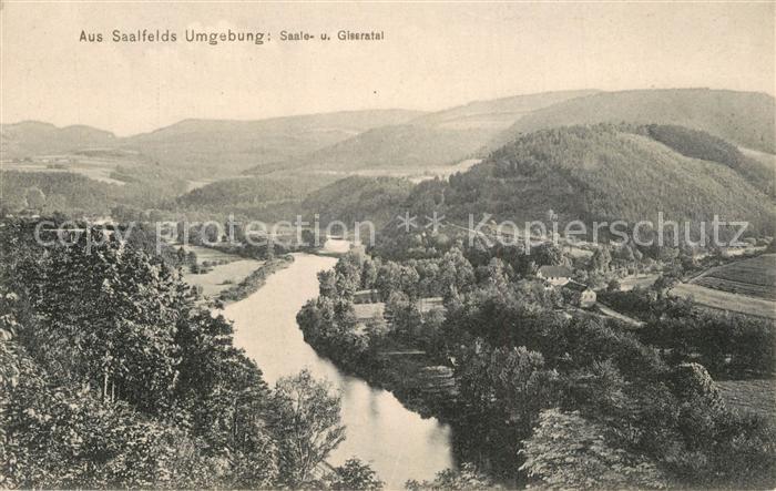 Saalfeld Saale Saaletal Gissratal