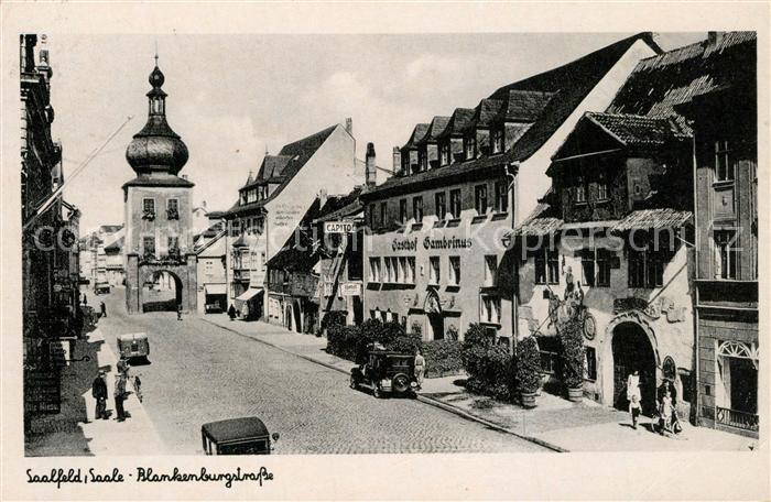 Saalfeld Saale Blankenburgstrasse