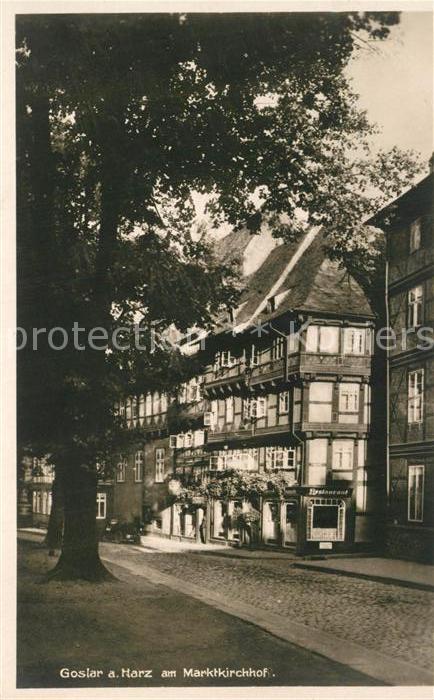 GOSLAR Harz Niedersachsen Marktkirchhof