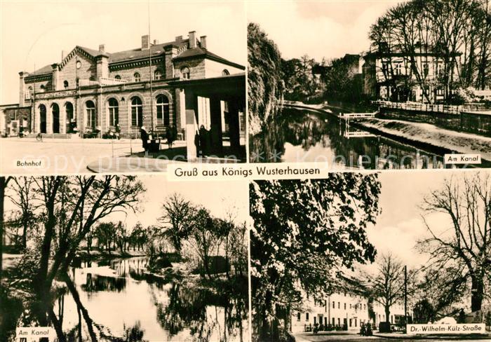 Koenigs-Wusterhausen Bahnhof Kanal
