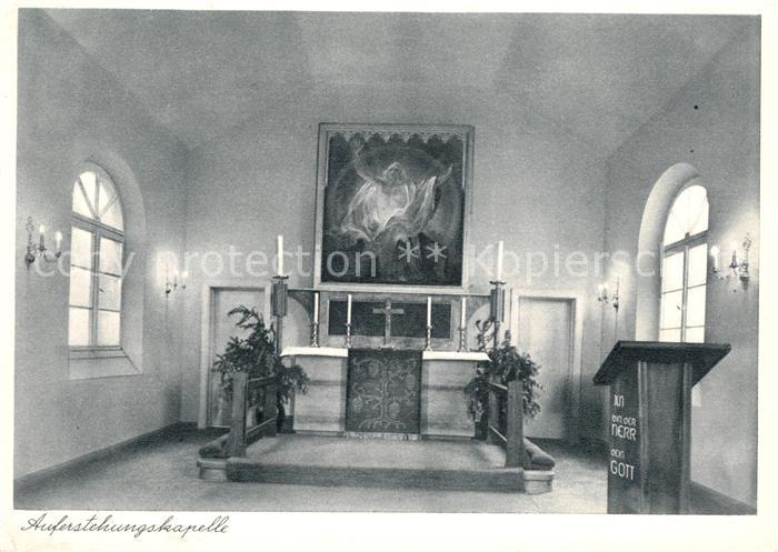 Stellingen Hamburg Kapelle Altar Alten Eichen Krankenhaus