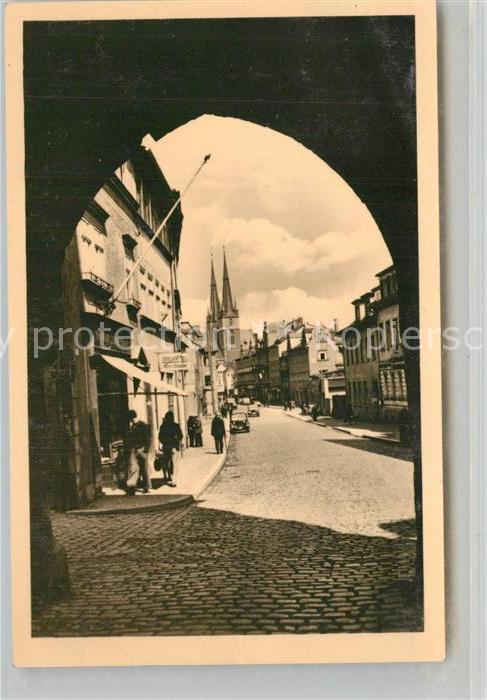 Saalfeld Saale Stadttor Stadtansicht