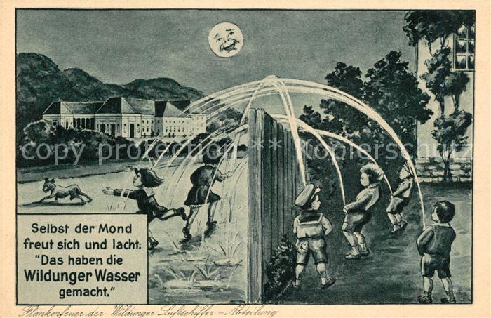 Bad Wildungen Flankenfeuer der Wildunger Luftschiffer Abteilung im Mondschein Ka