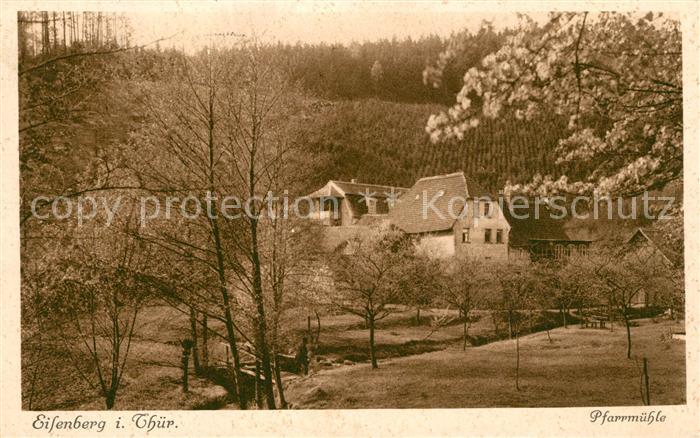 Eisenberg Thueringen Pfarrmuehle Baumbluete