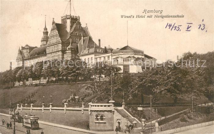HAMBURG  CITY Wiezels Hotel mit Navigationsschule