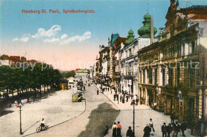 St Pauli Spielbudenplatz
