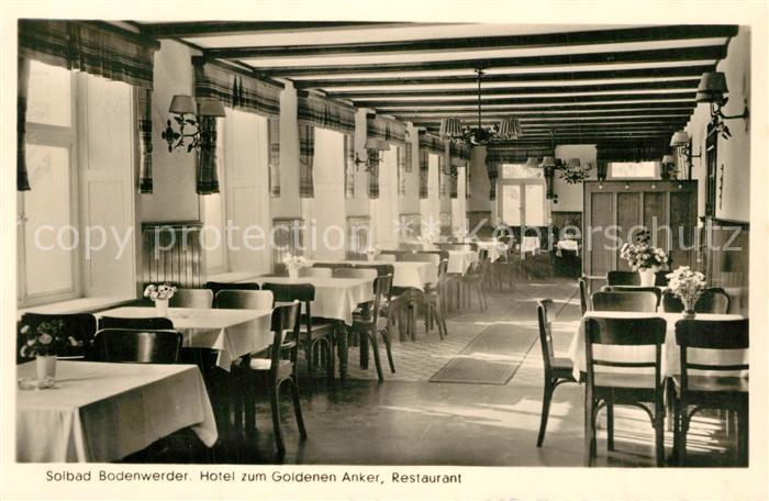 Bodenwerder Hotel zum Goldenen Anker Restaurant