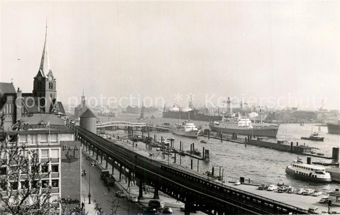 HAMBURG  CITY Hafen Passagierschiffe Dampfer